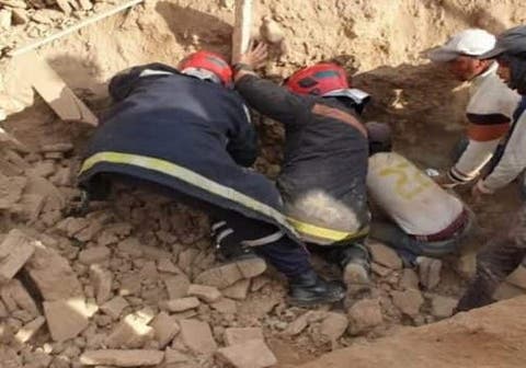 تارودانت : مقتل شخص وإصابة اخر في انهيار حائط