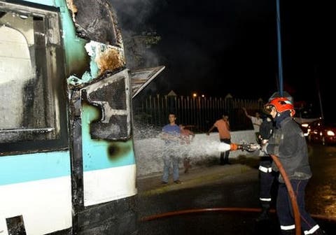 حريق ”نقل المدينة“ …خسائر مادية بما يناهز 12 حافلة