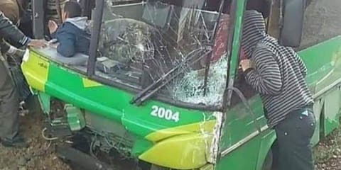 إصابات في حادث انحراف حافلة بين بوزنيقة وبنسليمان