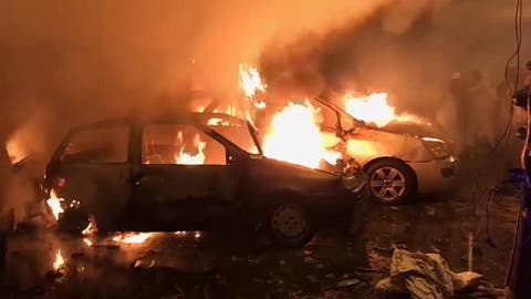28 قتيلا من طلاب الكلية العسكرية بقصف طيران أجنبي على طرابلس