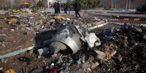 أوكرانيا: لا نستبعد إصابة الطائرة بصاروخ في ايران