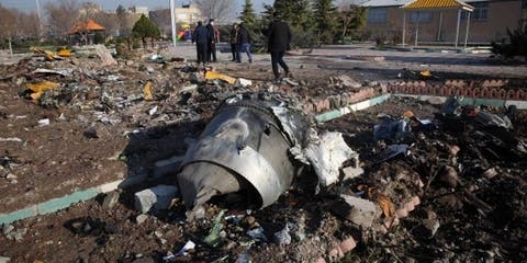 إيران: تحديد هويات 124 من ضحايا الطائرة الأوكرانية
