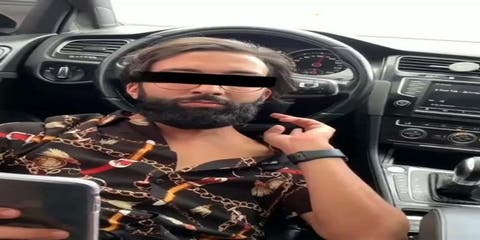 توقيف ”ولد لفشوش“ ظهر في أشرطة فيديو يسوق بطريقة خطيرة