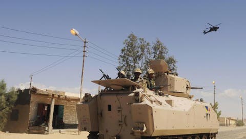 مقتل ضابطين مصريين و10 مسلحين خلال إحباط هجوم إرهابي في شمال سيناء