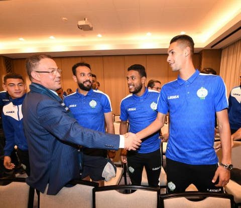 لقجع يهنئ الرجاء بعد التأهل إلى نصف نهائي كأس محمد السادس