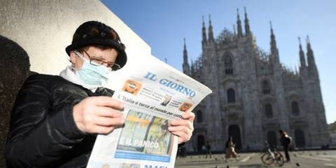 تسجيل سادس حالة وفاة جراء فيروس “كورونا” الجديد في إيطاليا