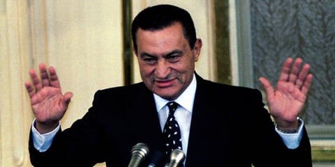 الرئاسة المصرية تعلن الحداد 3 أيام على وفاة حسني مبارك