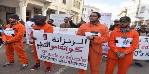 نقابة “البيجيدي” تتهم أمزازي بتجاهل مطالب أساتذة “الزنزانة 9”