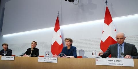 سويسرا تعلن حالة الطوارئ بسبب كورونا