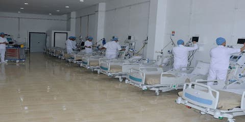 أشغال إنجاز المستشفى الميداني بالبيضاء تسير وفق البرنامج الزمني المحدد