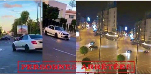 بعد تداول فيديو “التفحيط” ..أمن البيضاء يعتقل ثلاثة شبان “ولاد الفشوش” و يحجز سياراتهم