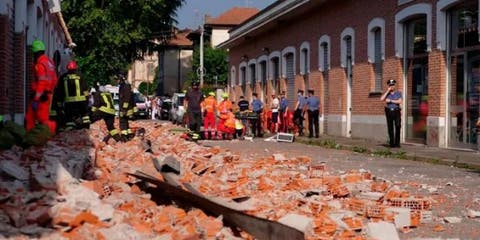 فاجعة .. تفاصيل مصرع أسرة مغربية في حادث سقوط حائط أسمنتي بإيطاليا
