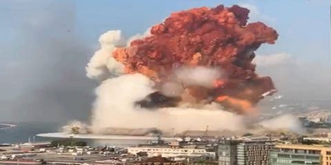 2700 طن من نترات الامونيوم تسببت في انفجار بيروت الصخم