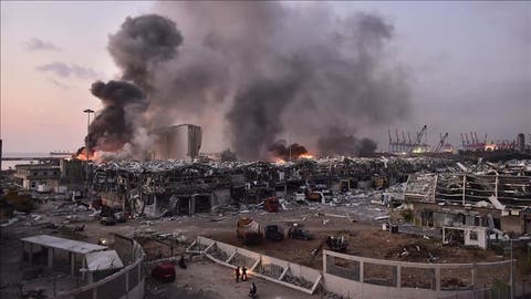 انفجار بيروت.. 300 ألف مشرد و8 آلاف بيت متضرر