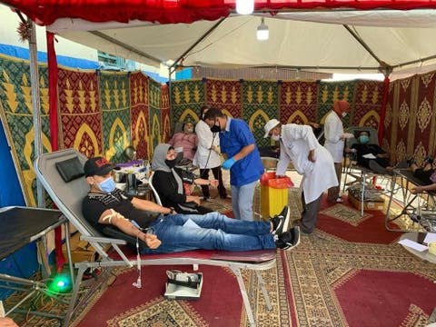 الشبيبة التجمعية تطلق حملات للتبرع بالدم والتوعية  لدعم جهود مكافحة كورونا
