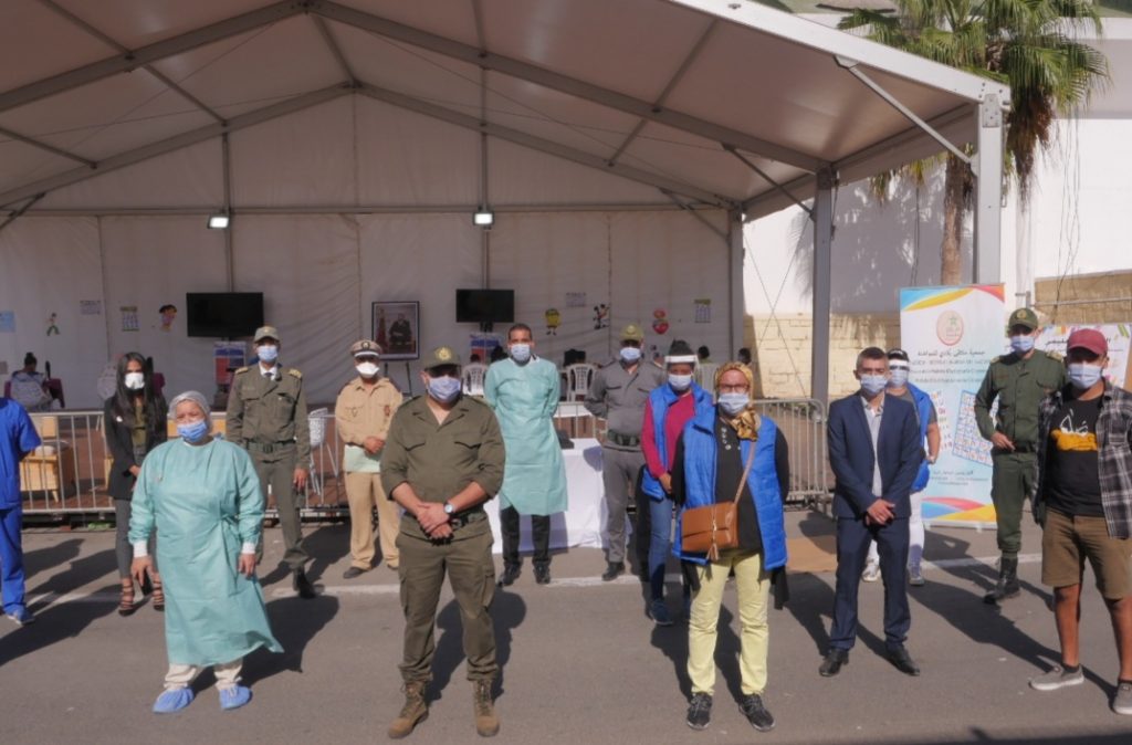 في بادرة تستحق التنويه.. جمعية تقيم فضاءا تعليميا بمستشفى "كورونا" الميداني بالبيضاء
