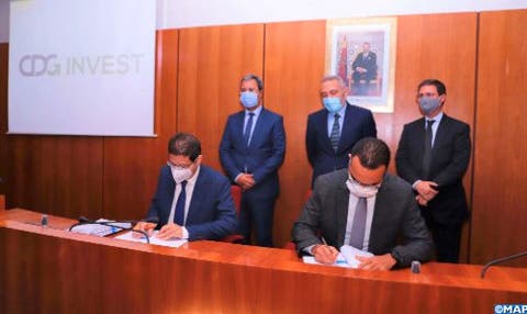 توقيع عقد استثمار بين مجموعة عبد المومن وصندوق الإيداع والتدبير للاستثمار
