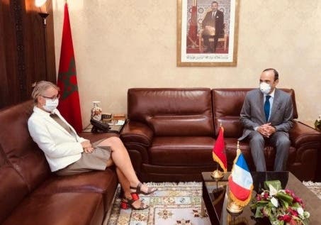 المالكي يجالس سفيرة فرنسا لتعزيز علاقات الصداقة والتعاون بين البلدين