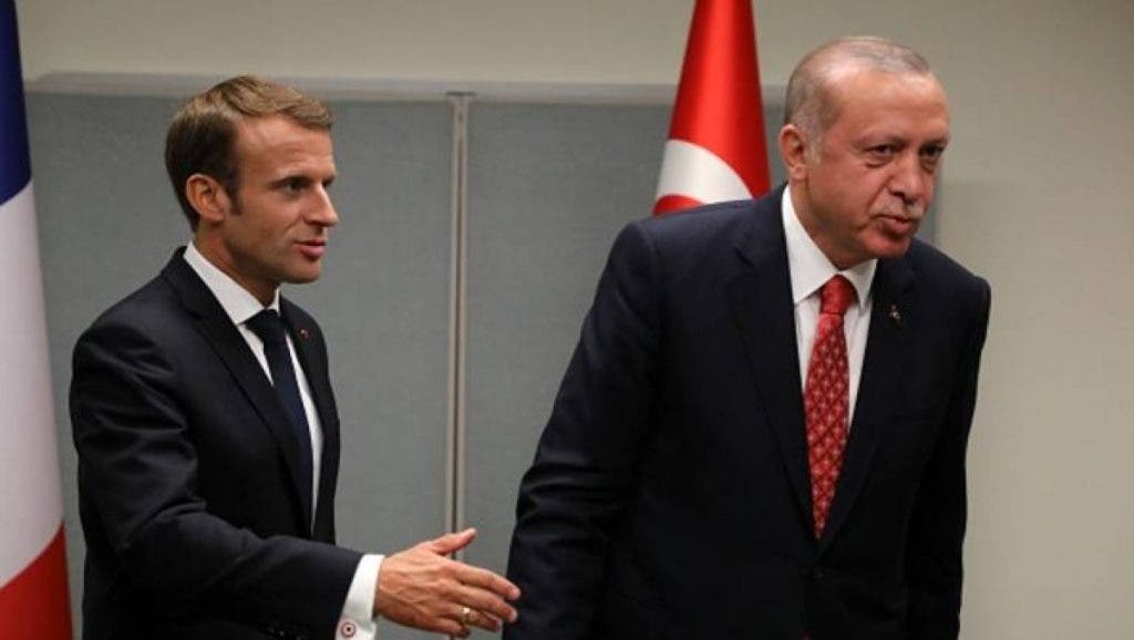 من الأرشيف.. أردوغان رئيس تركيا و ماكرون رئيس فرنسا