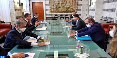 بوريطة يجري بروما مباحثات مع وزير الخارجية الإيطالي