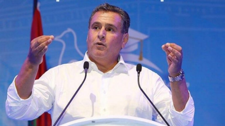 أخنوش مهنئا البقالي: فوزك أثبت أن للمغرب أبطالا ذو قدرات هائلة