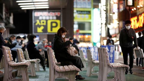 اليابان تسجل 2058 حالة إصابة جديدة بكورونا