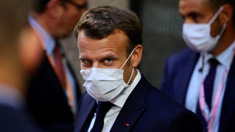إصابة الرئيس الفرنسي ايمانويل ماكرون بفيروس كورونا