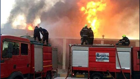 حريق في مستشفى مصري يسفر عن مصرع 8 من مرضى كورونا