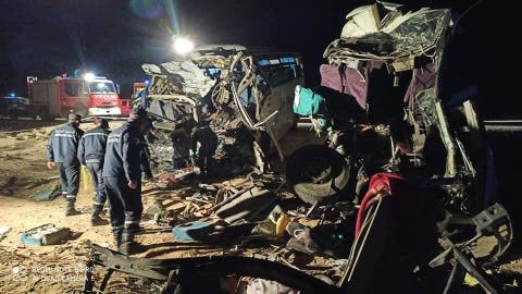 فاجعة تهز الجزائر ليلة رأس السنة.. مصرع 20 وإصابة 11 شخص في حادث مأساوي