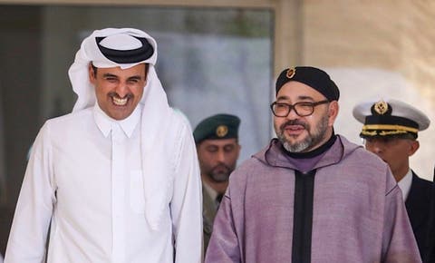 الملك ل”أمير قطر”: نحرص على تعزيز علاقات التعاون المثمر بين بلدينا