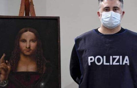 الشرطة الايطالية تعثر على لوحة ” مسروقة” عمرها 500 سنة