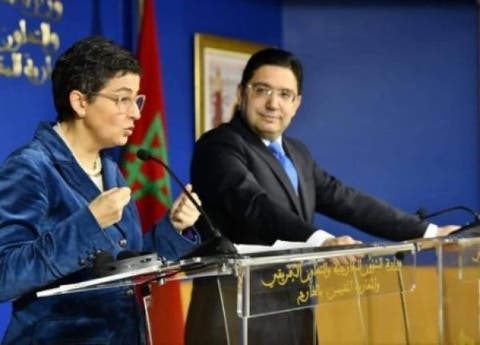 بُوريطة يتباحث مع وزيرة الخارجية الإسبانية