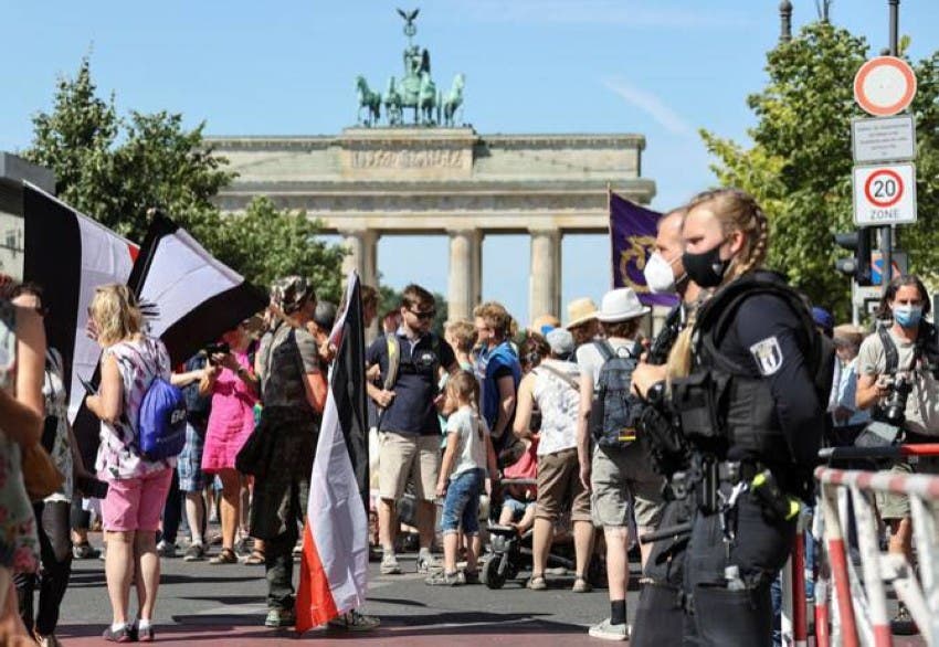 ألمانيا.. تظاهرات حاشدة ضد قيود كورونا
