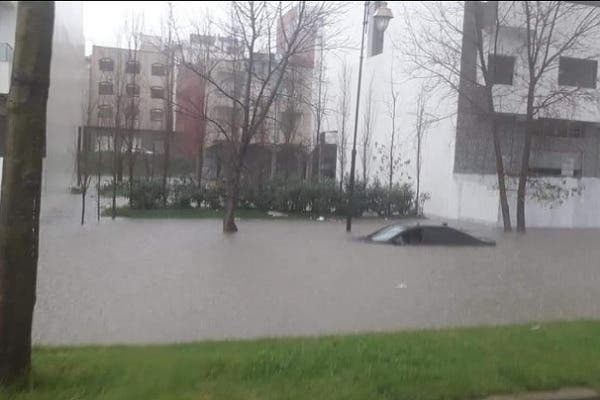 من الفيضانات التي شهدتها مدينة تطوان