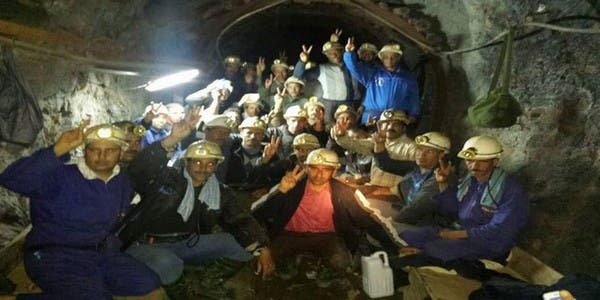 مطالب بإنقاذ أرواح عمال منجميون معتصمون تحت عمق 700 متر منذ شهرين بمدينة مريرت