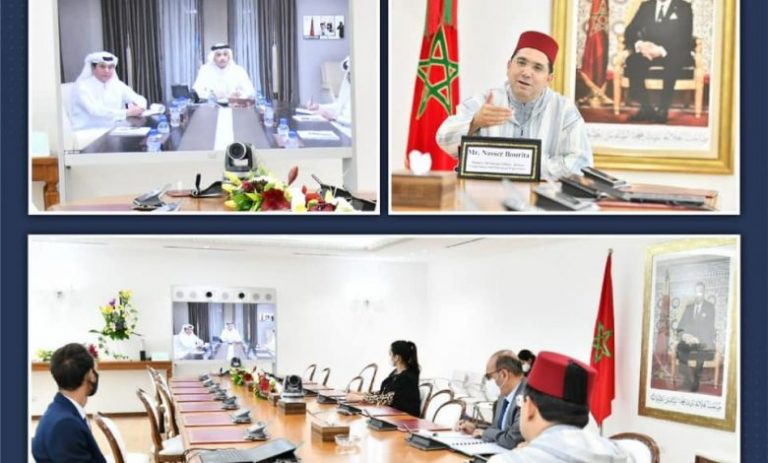 بوريطة يتباحث مع نظيره القطري