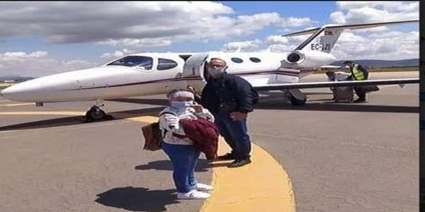 الناظور .. محسنون يوفرون تكاليف علاج الطفلة مروة عبر طائرة خاصة
