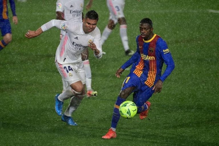 ريال مدريد يهزم برشلونة في كلاسيكو ناري