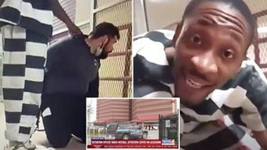 Photo of فيديو: نزيل يحتجز ضابط كرهينة داخل السجن.. والنهاية كارثية!