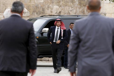الديوان الملكي الأردني: تقييد اتصالات الأمير حمزة وإقامته وتحركاته