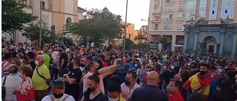 تضاهرات كبيرة بسبتة محتلة ضد سياسة مدريد