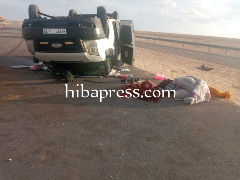 طرفاية : إصابات إثر حادث خطير قرب جماعة الدورة