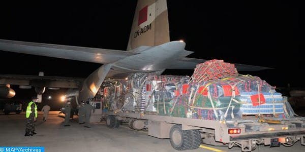 المساعدات الإنسانية لفلسطين.. طائرة عسكرية ثالثة تغادر نحو القاهرة