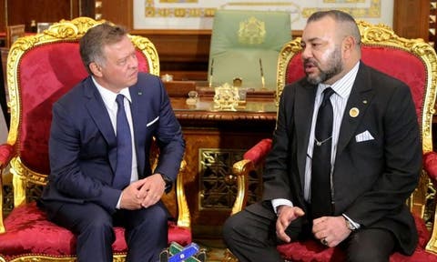 الملك محمد السادس يعزي العاهل الأردني بوفاة الأمير محمد بن طلال