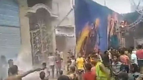 انفجار “طفاية حريق” في استعراض ل”عبدة الشيطان” بمصر