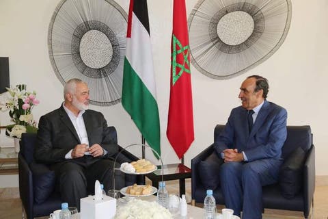 هنية يجتمع بالمالكي.. والأخير: العلاقة بين المغرب وفلسطين تاريخية