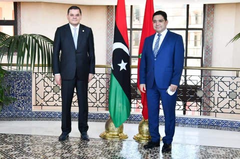 بوريطة يستقبل رئيس حكومة الوحدة الوطنية الليبية