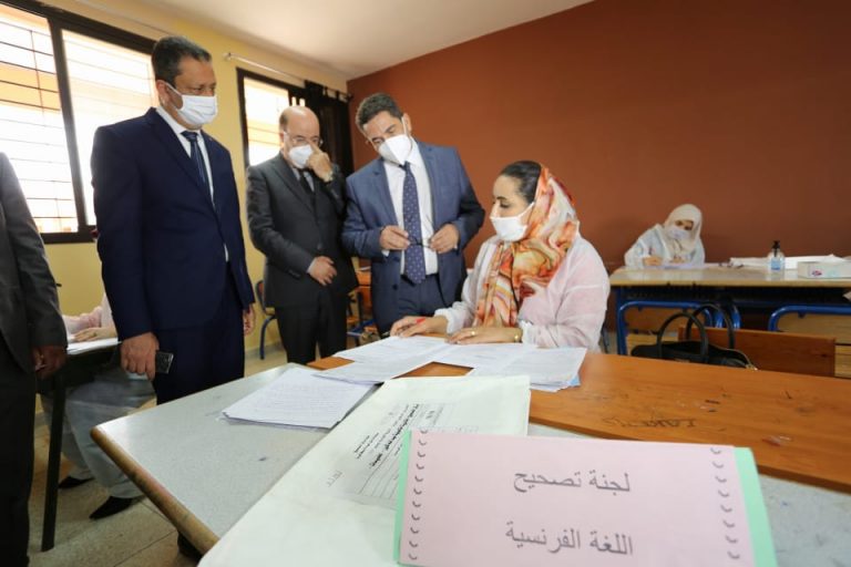 بالخميسات.. امزازي والفردوس يقفان على سير امتحانات البكالوريا