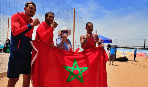 المنتخب المغربي للكرة الطائرة الشاطئية يتأهل إلى دورة أولمبياد “طوكيو 2020”