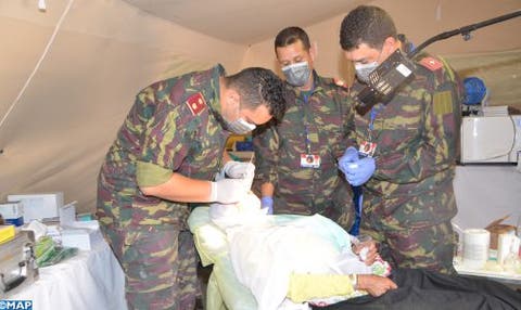“الأسد الإفريقي 2021”.. إقامة مستشفى طبي جراحي ميداني قرب تافراوت